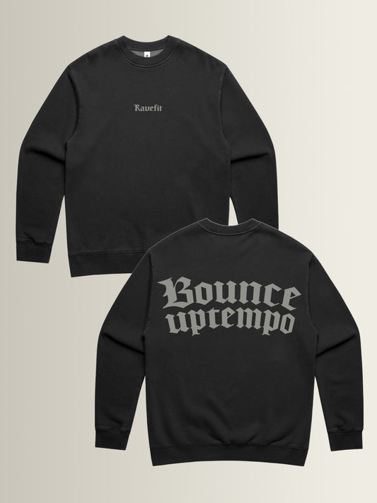 Bounce Uptempo - Crew Neck Black