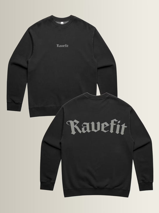 RaveFit® - Crew Black