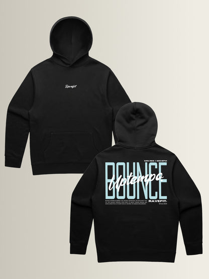BOUNCE - Graphic Hoodie Black - Men