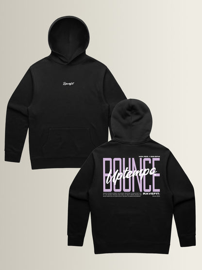 BOUNCE - Graphic Hoodie Black - Women
