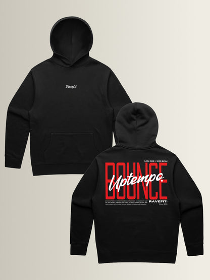 BOUNCE - Graphic Hoodie Black - Men