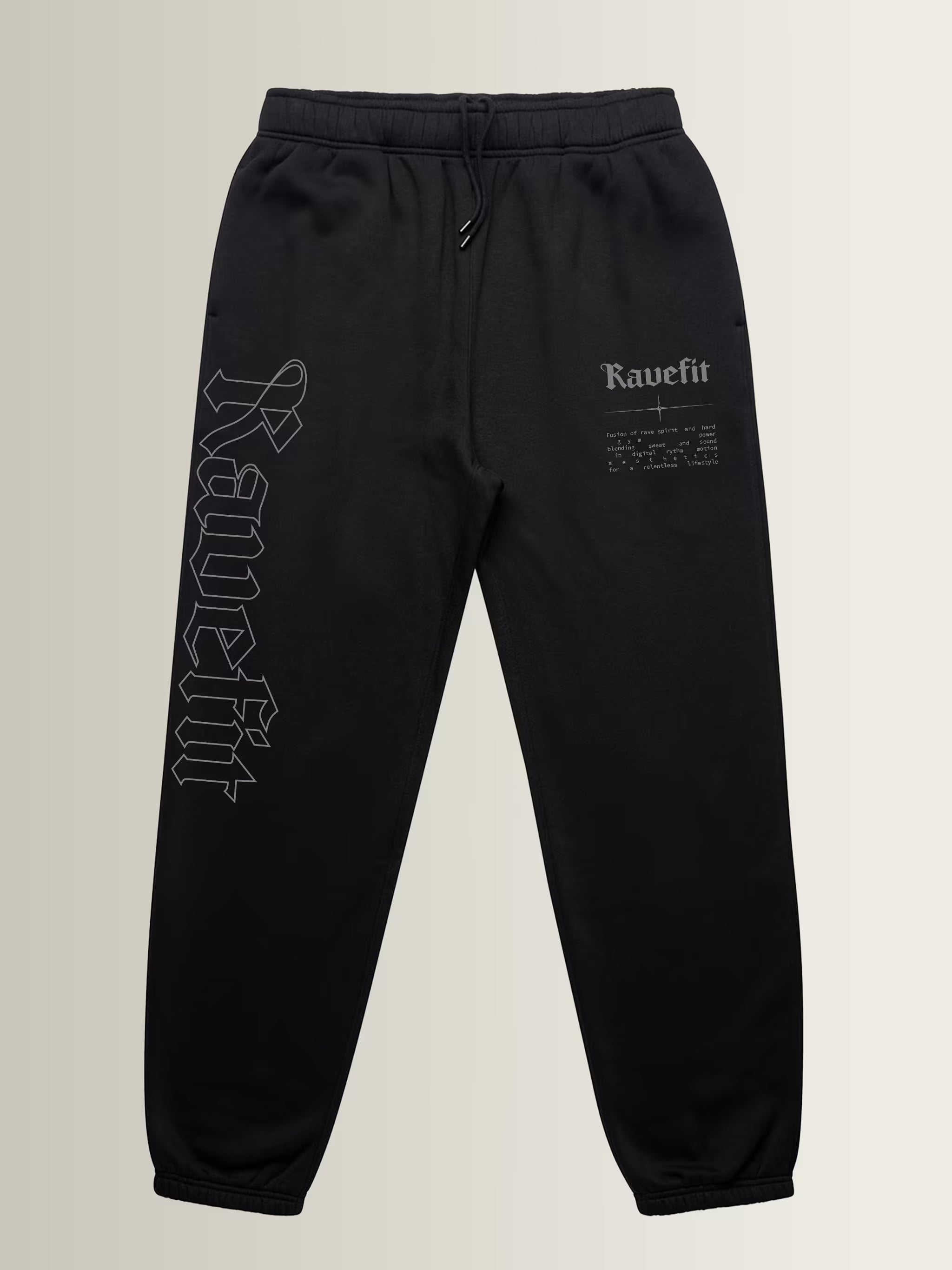 RaveFit® - Joggers Black