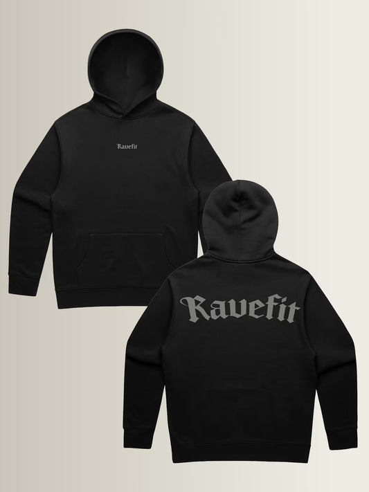 RaveFit® - Hoodie Black - Men