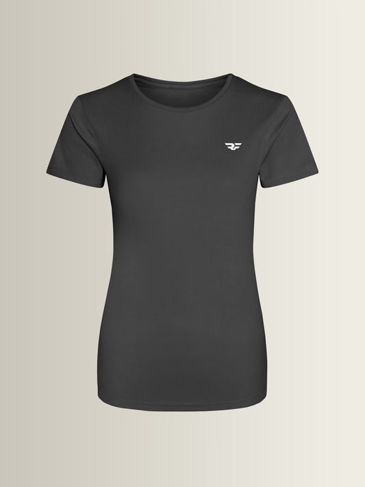 RaveFit® - Sports T-Shirt Black - Women