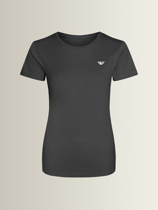 RaveFit® - Sports T-Shirt Black - Women