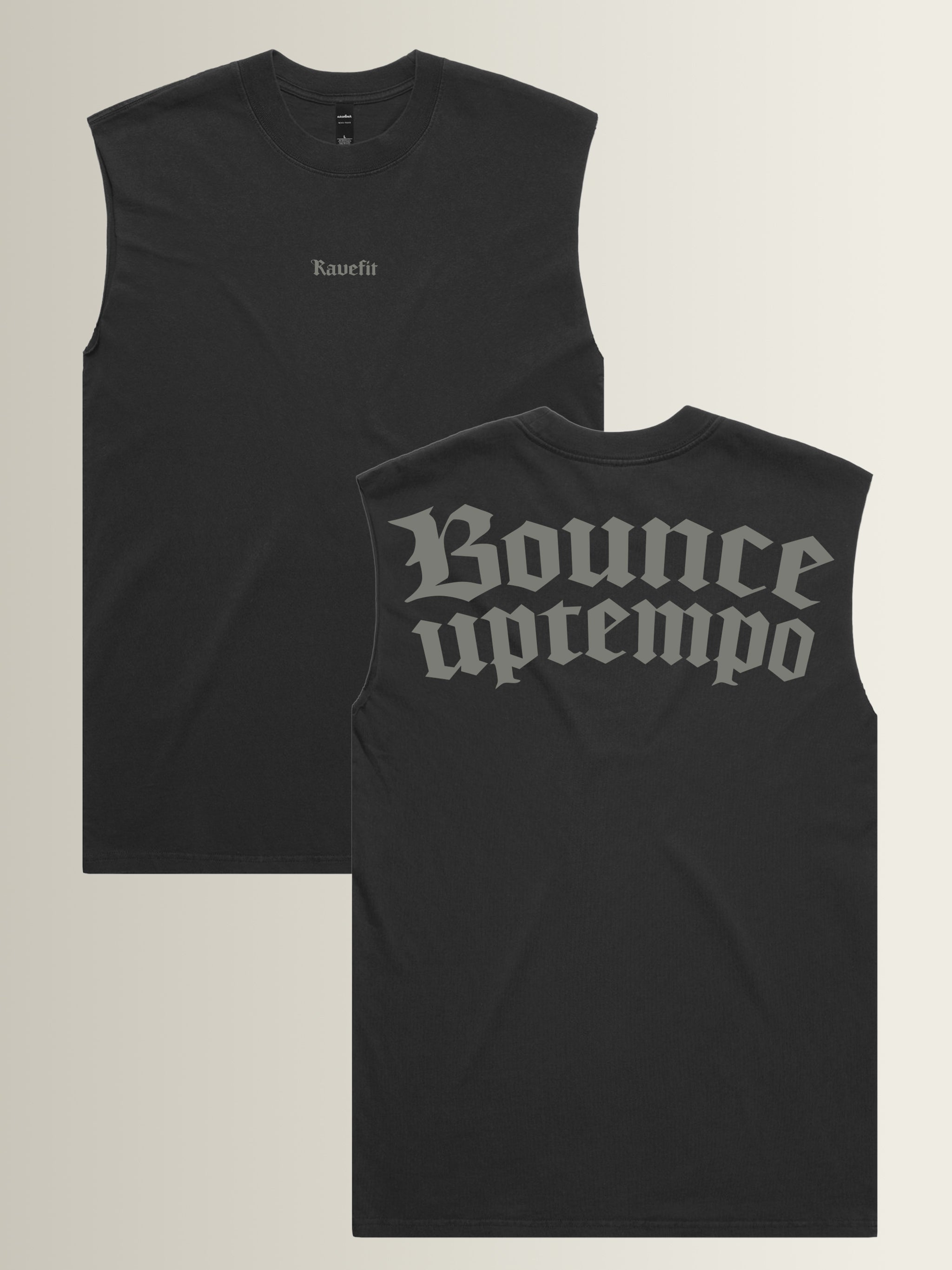 Bounce Uptempo - Cut Off Tank Black