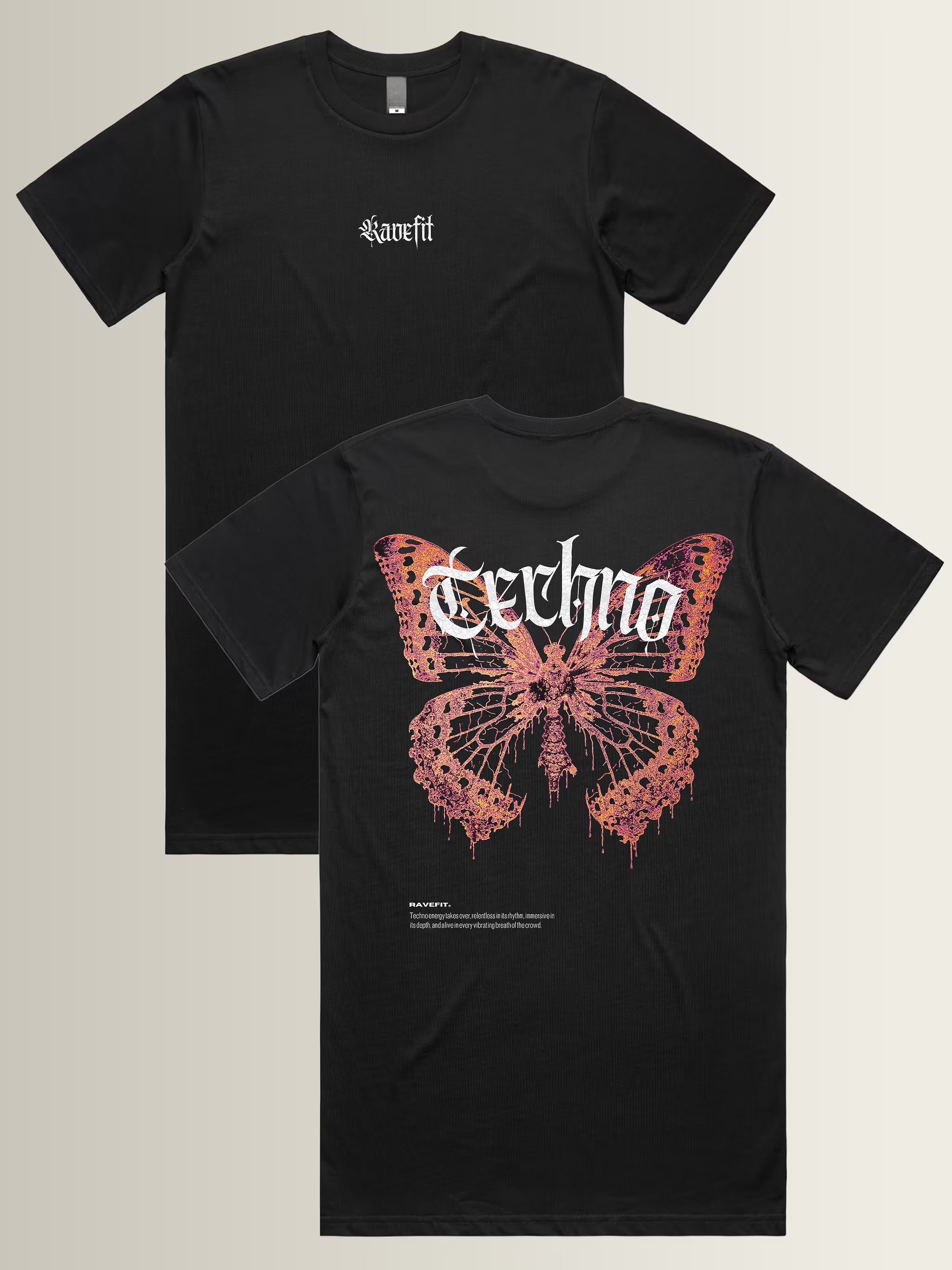 TECHNOMORPHO - T-Shirt Dress Black