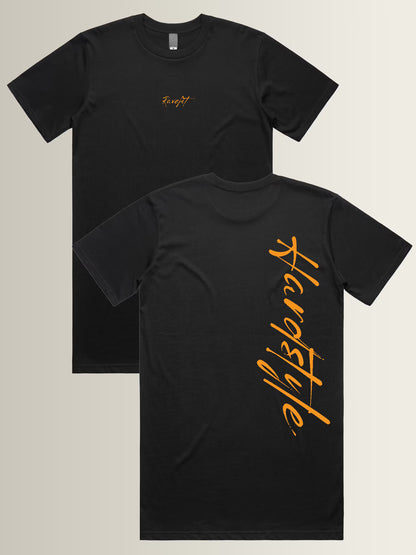 RAVEFIEND - T-Shirt Dress Black