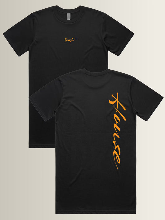 RAVEFIEND - T-Shirt Dress Black