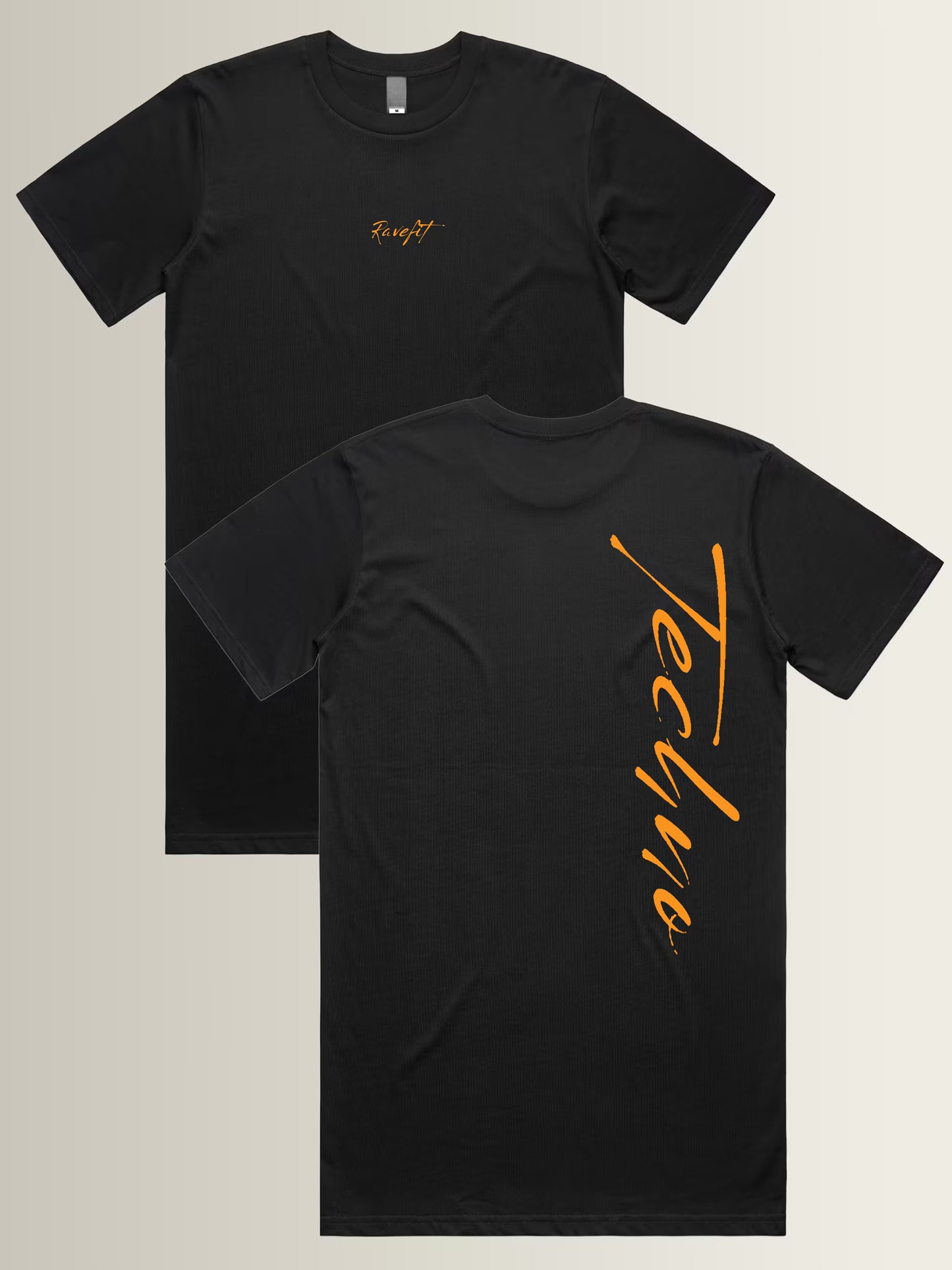 RAVEFIEND - T-Shirt Dress Black