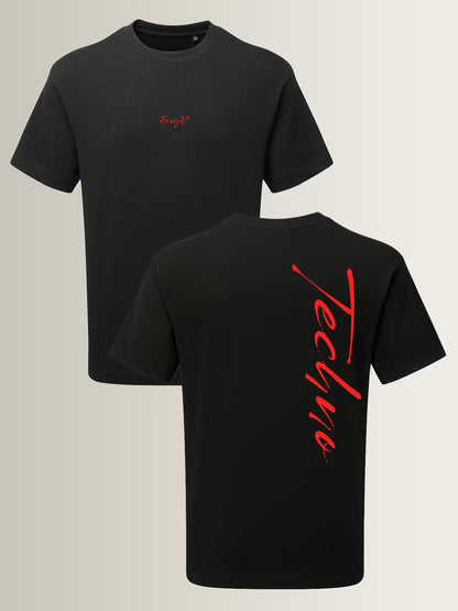 RAVEFIEND - Custom Relaxed T-Shirt Black - Men
