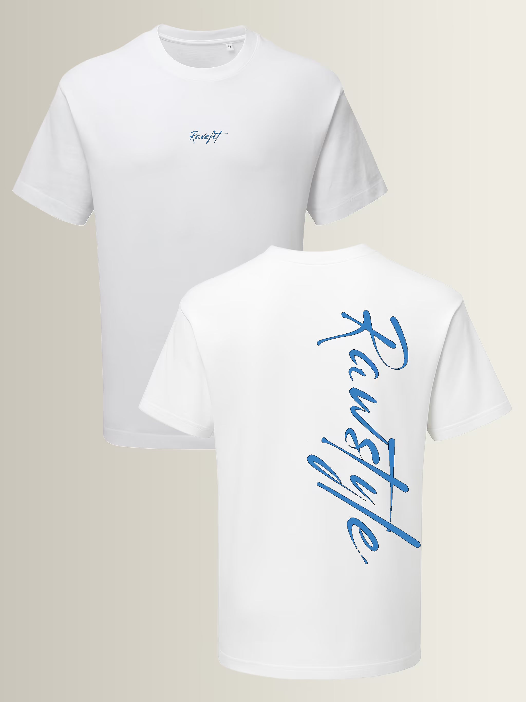 RAVEFIEND - Custom Relaxed T-Shirt White - Men