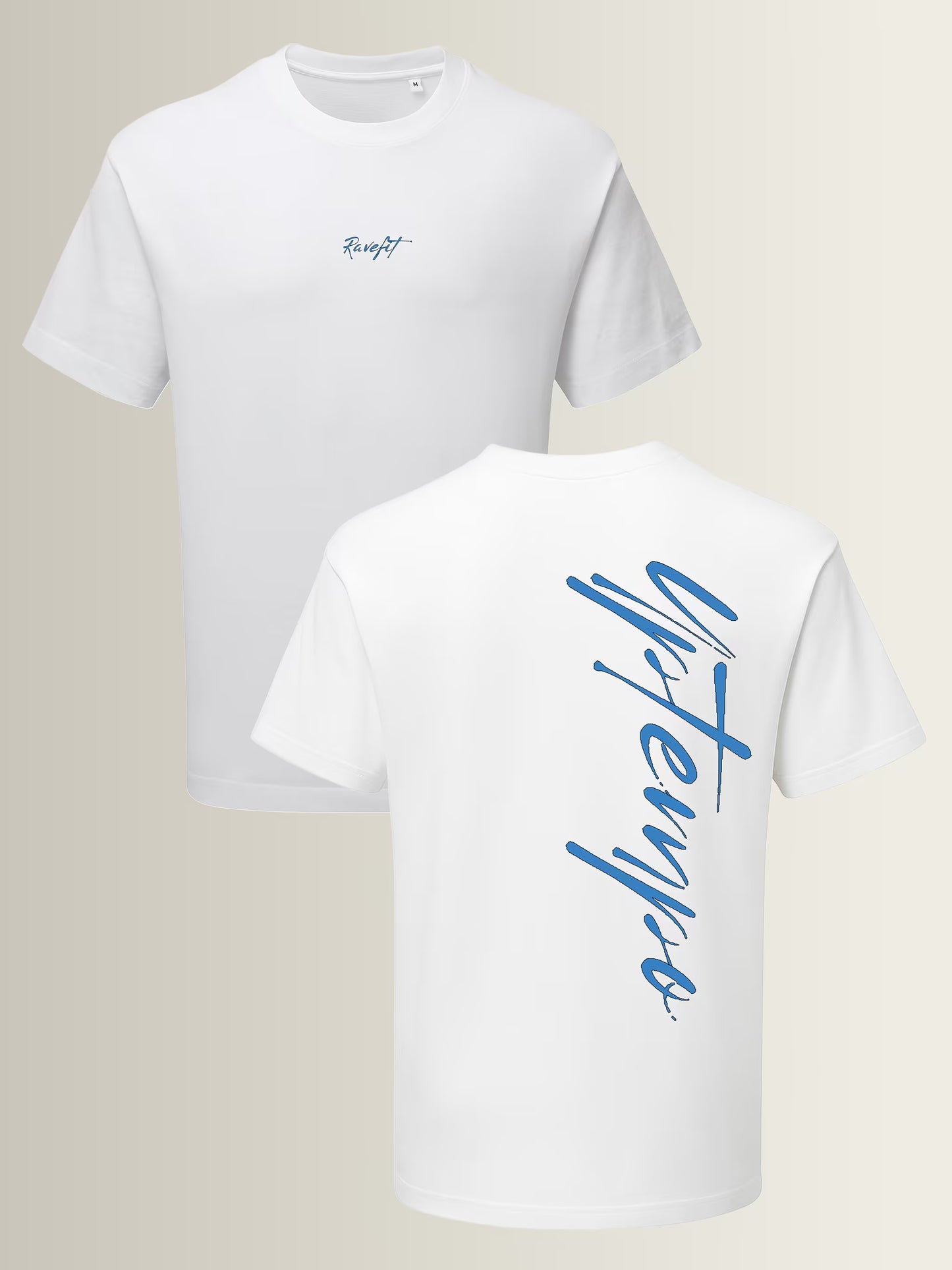 RAVEFIEND - Custom Relaxed T-Shirt White - Men