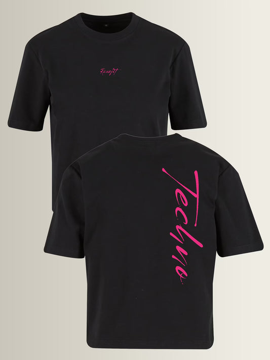 RAVEFIEND - Custom Box T-Shirt Black - Women