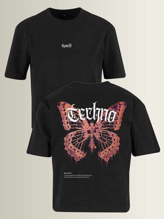 TECHNOMORPHO - Box T-Shirt Black - Women