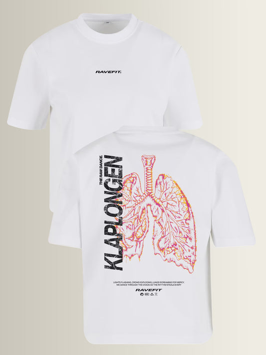 KLAPLONGEN - Box T-Shirt White - Women