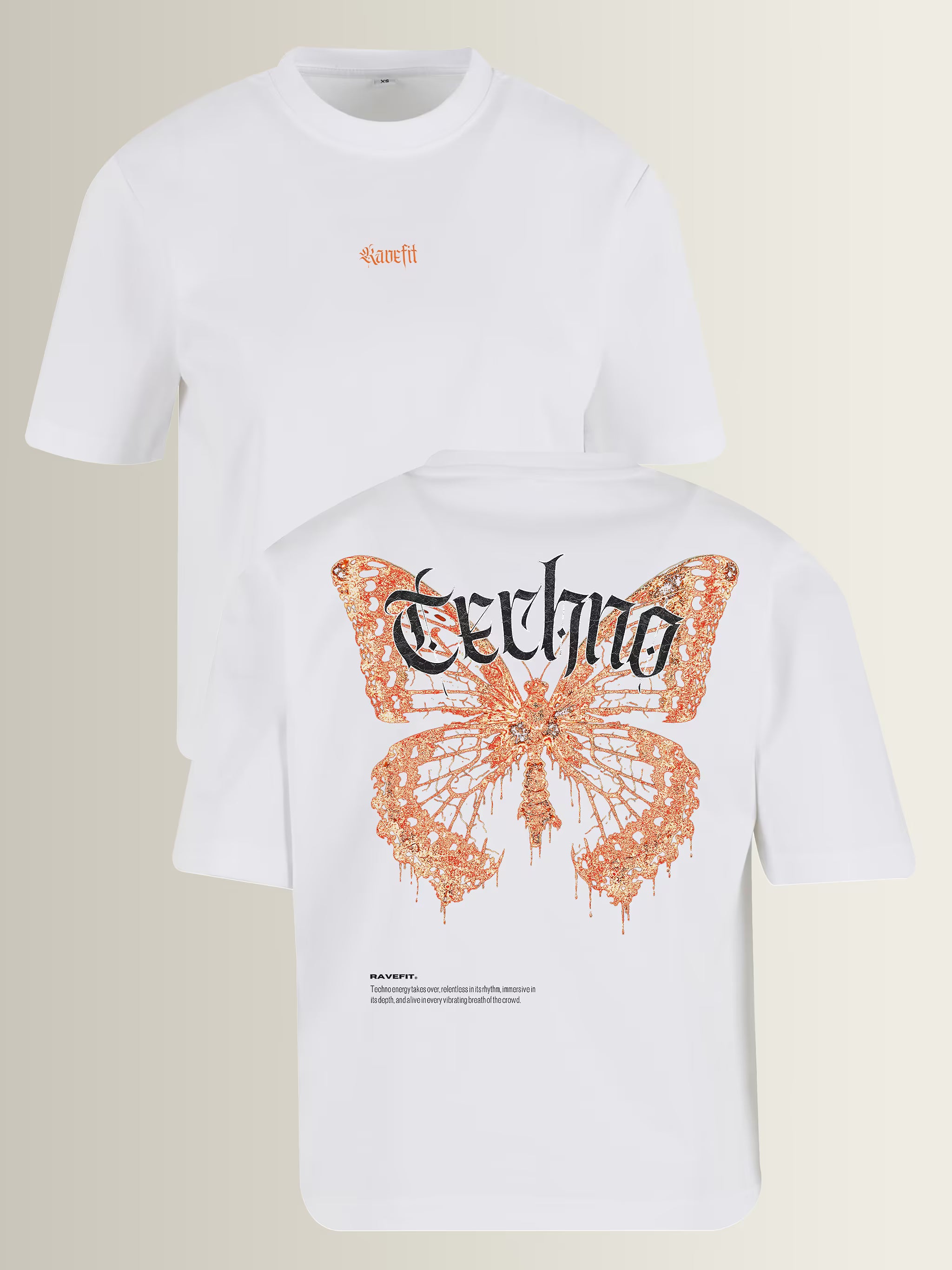 TECHNOMORPHO - Graphic Box T-Shirt White - Women