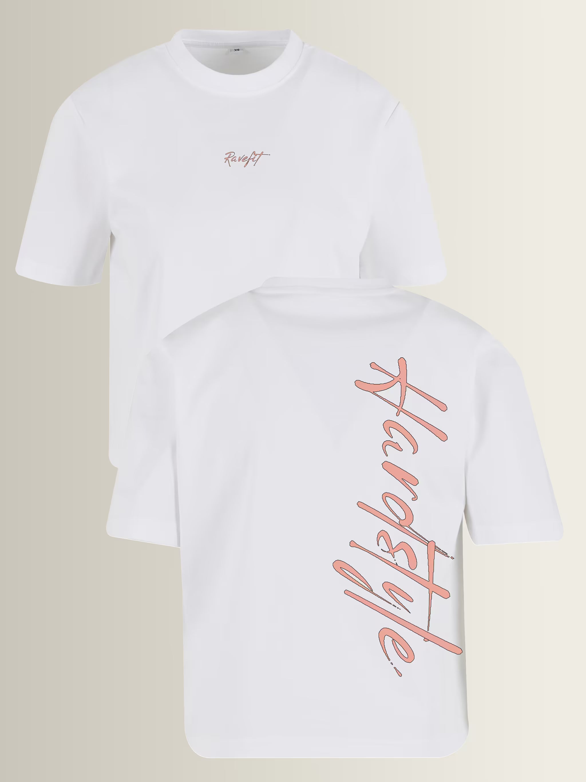 RAVEFIEND - Custom Box T-Shirt White - Women