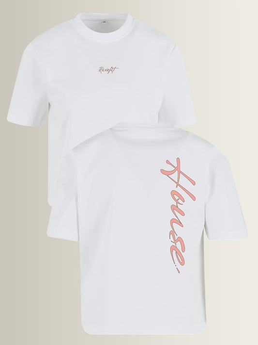 RAVEFIEND - Custom Box T-Shirt White - Women