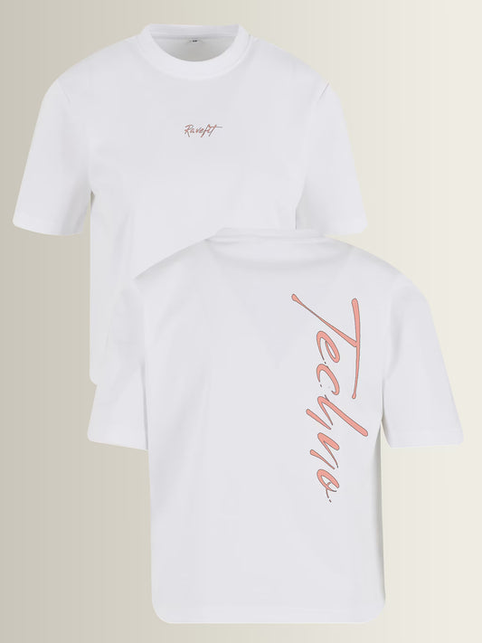 RAVEFIEND - Custom Box T-Shirt White - Women