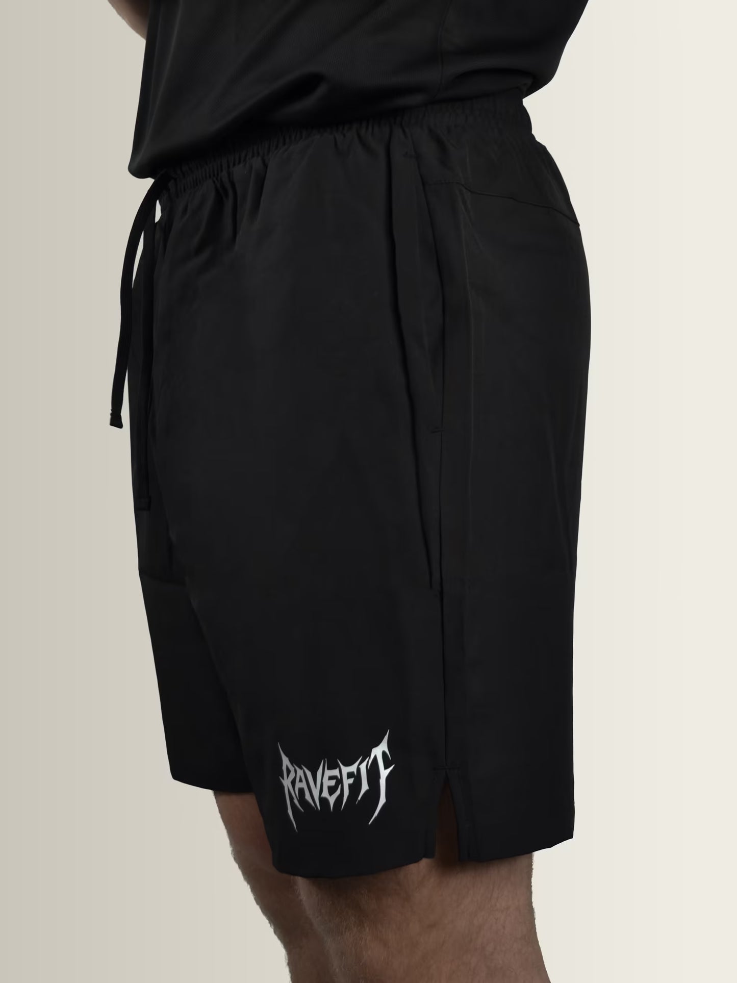 RAVESIGIL - Sports Shorts Black