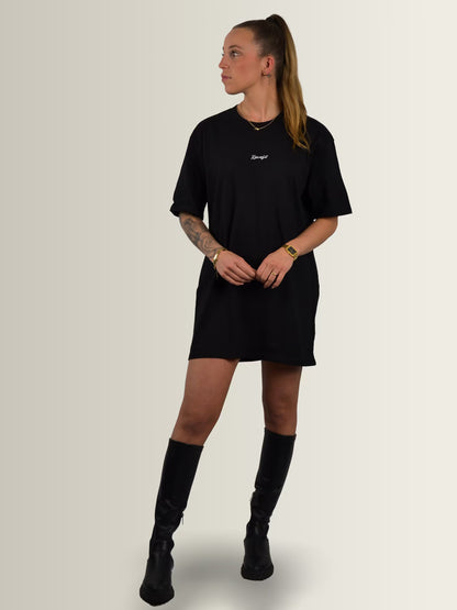 BOUNCE - Graphic T-Shirt Dress Black