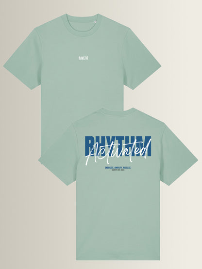 RHYTHM ACTIVATED - Relaxed T-Shirt Men Aloe