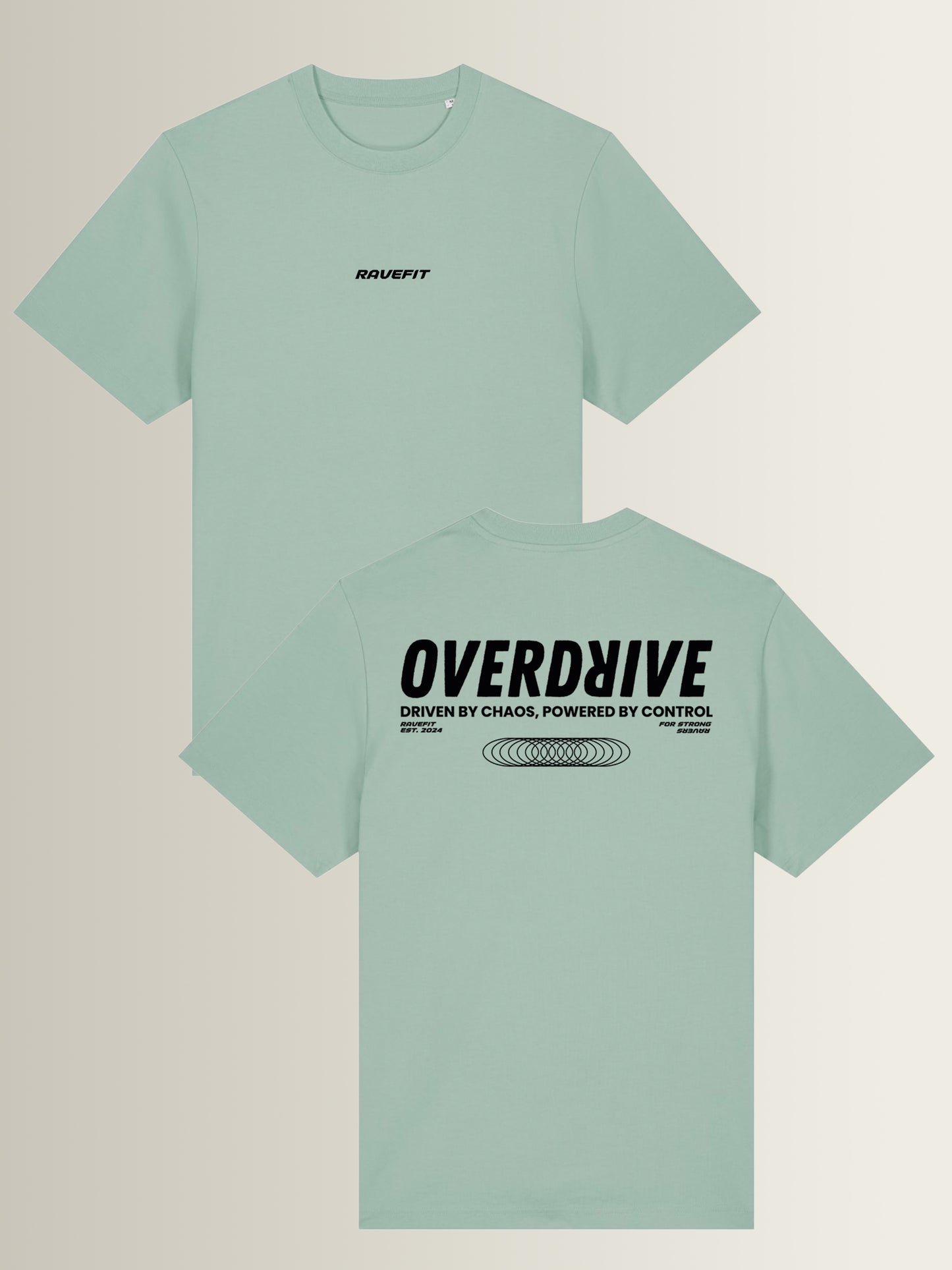 OVERDRIVE - Relaxed T-Shirt Men Aloe