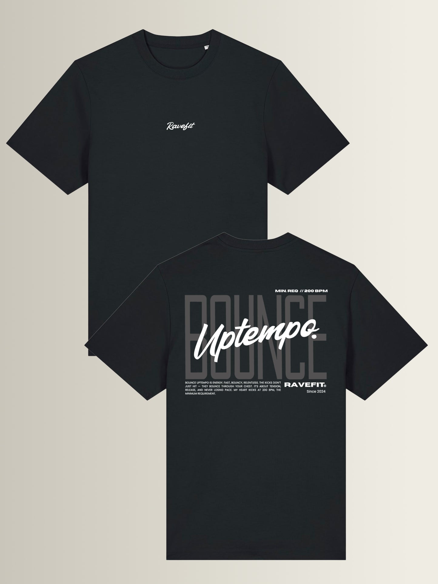 BOUNCE Uptempo - Relaxed T-Shirt Men Black