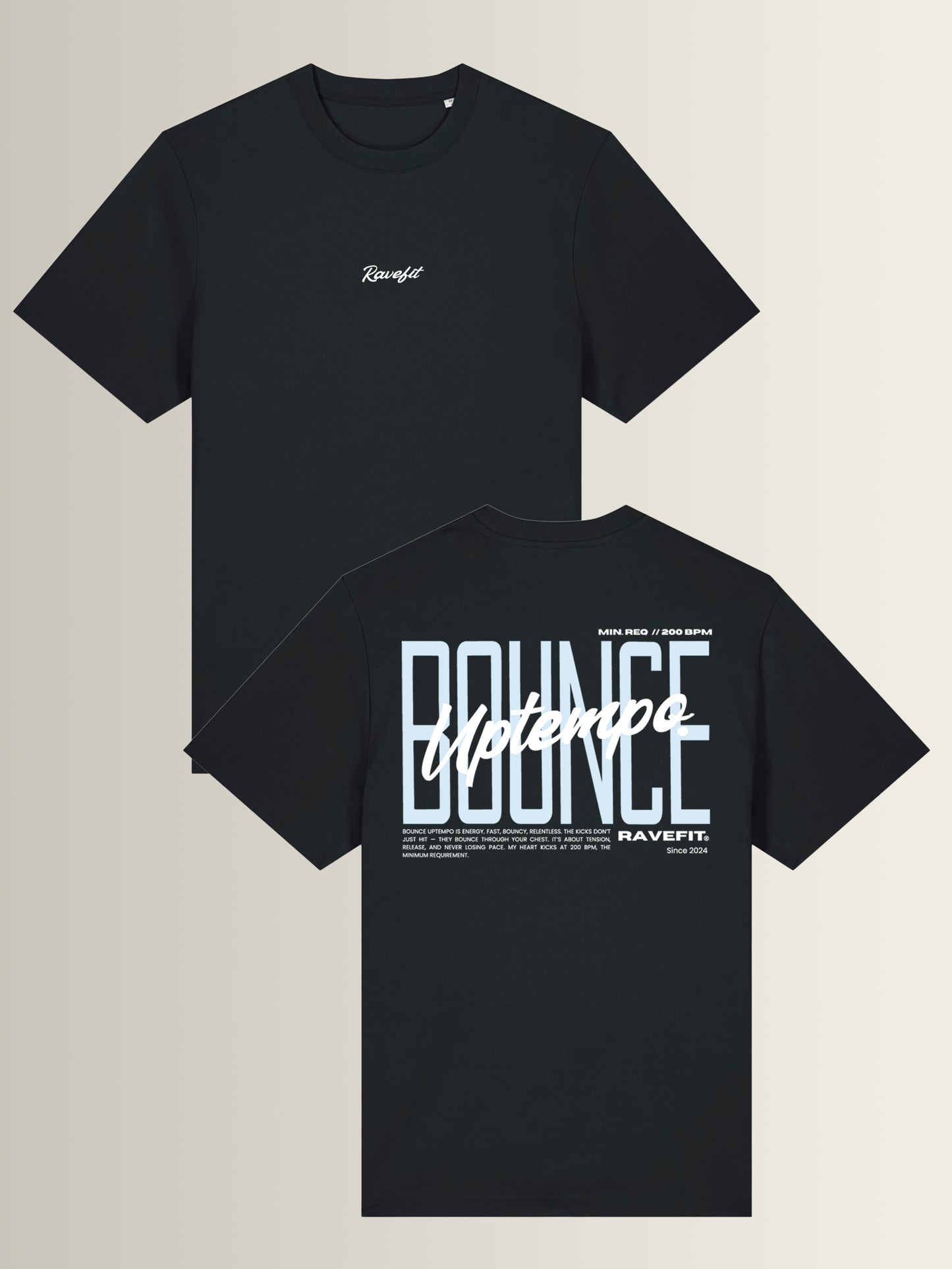 BOUNCE Uptempo - Relaxed T-Shirt Men Black