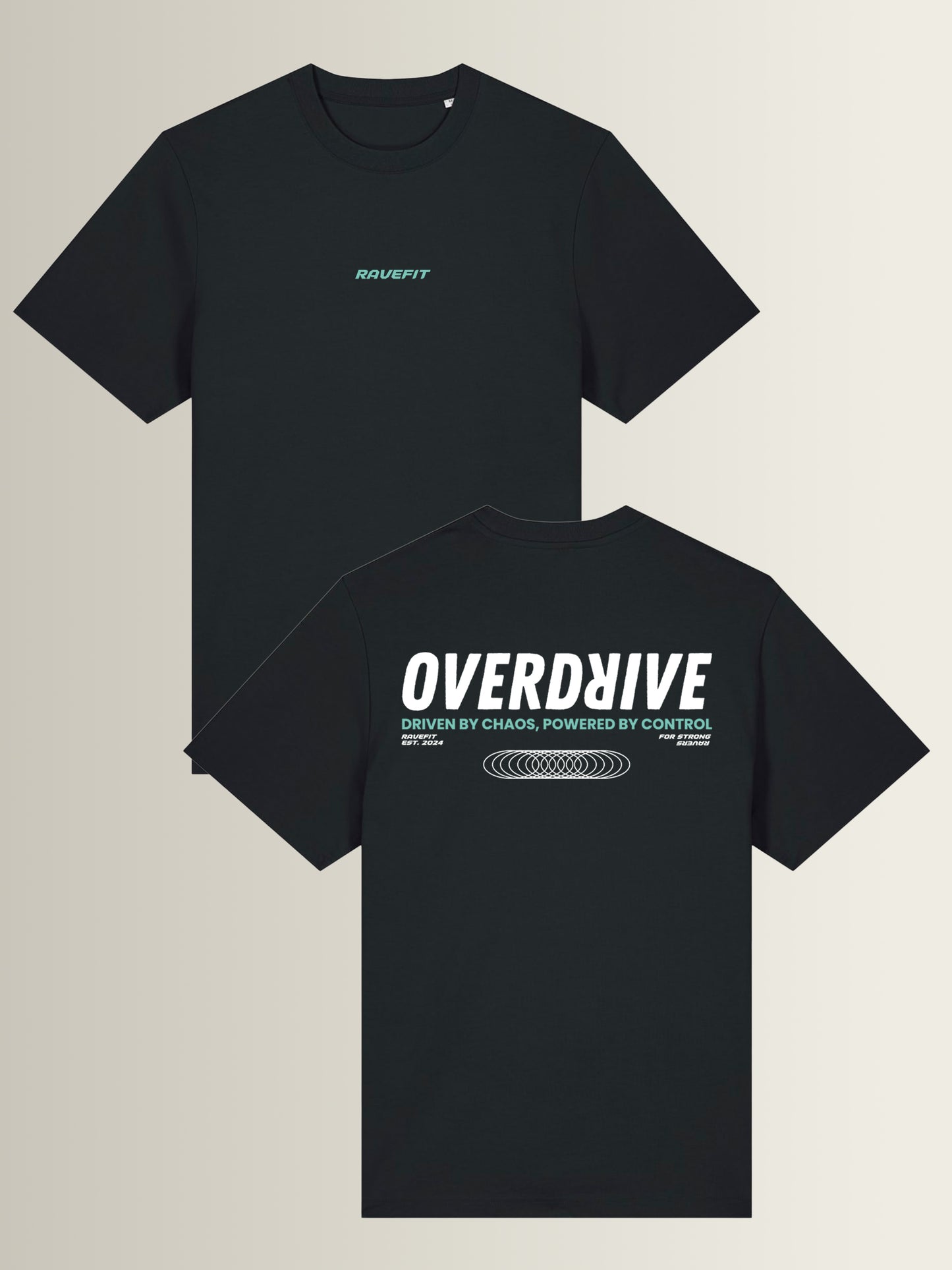 OVERDRIVE - Relaxed T-Shirt Men Black