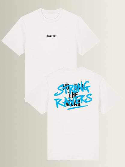 STRONG RAVERS - Relaxed T-Shirt Men Off White