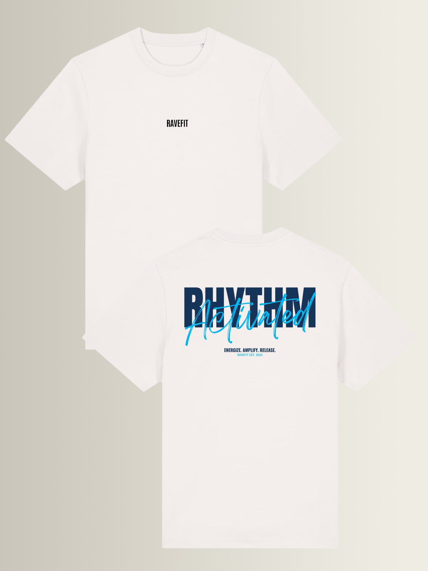 RHYTHM ACTIVATED - Relaxed T-Shirt Men Off White