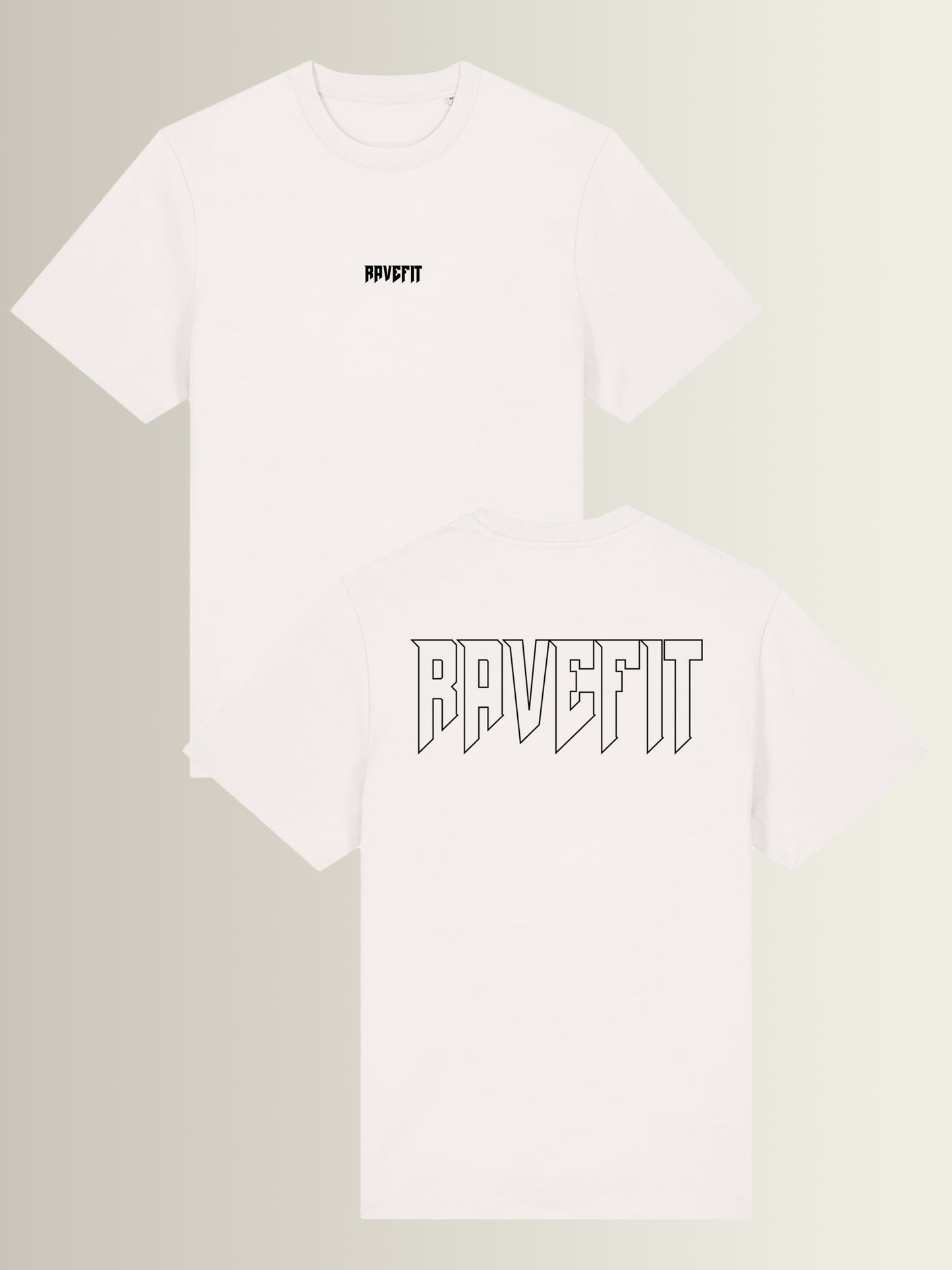 Brutal - Relaxed T-Shirt Men Off White