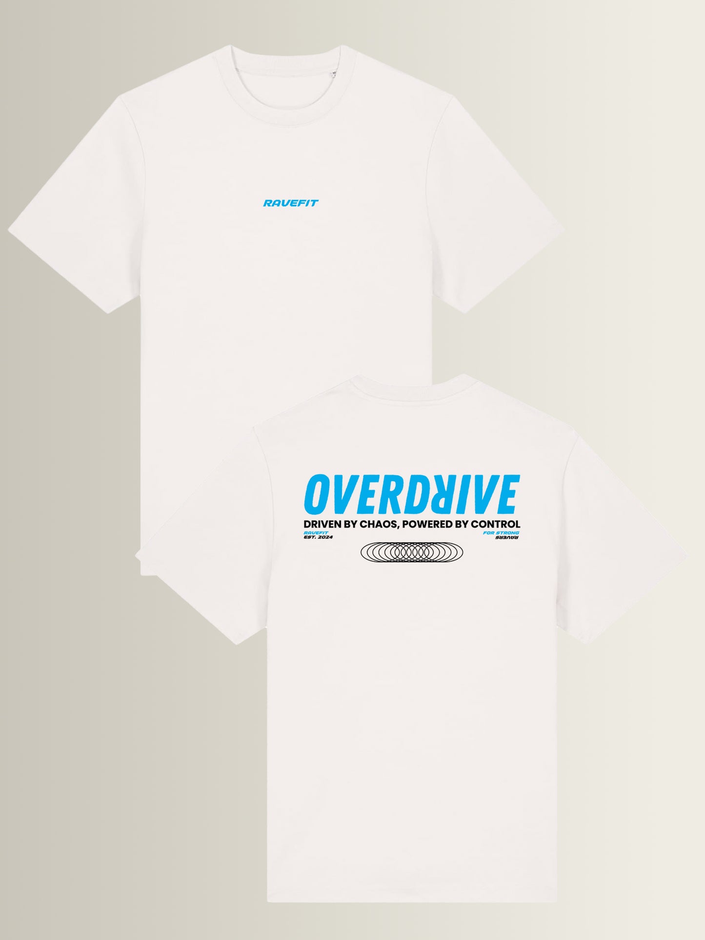 OVERDRIVE - Relaxed T-Shirt Men Off White