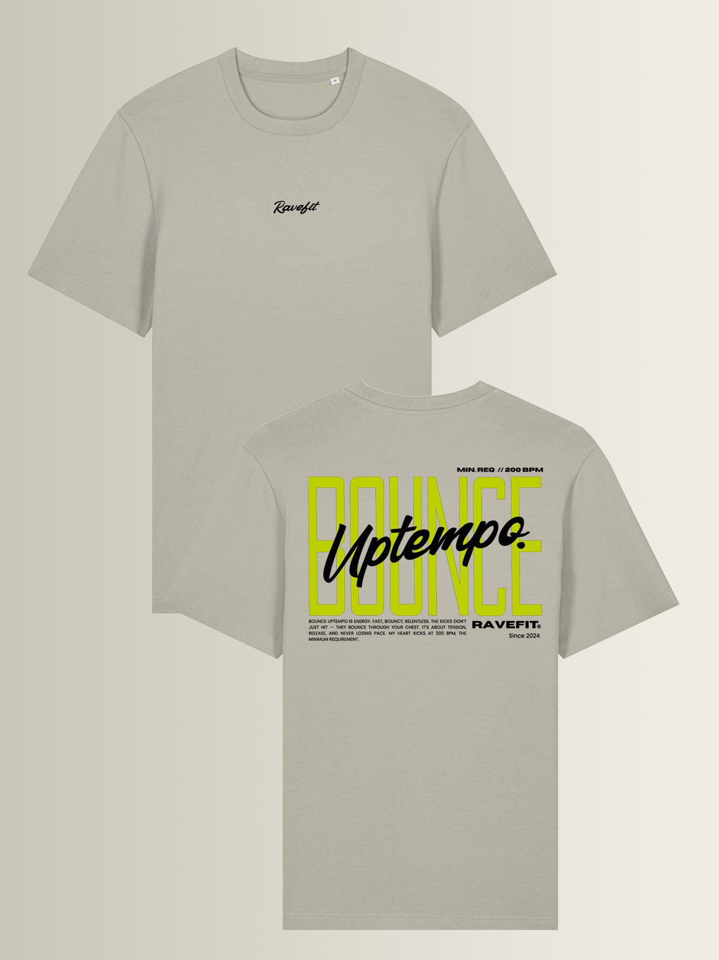 BOUNCE Uptempo - Relaxed T-Shirt Men Stone