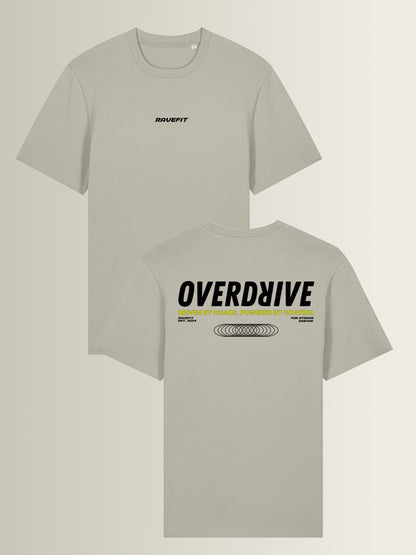 OVERDRIVE - Relaxed T-Shirt Men Stone
