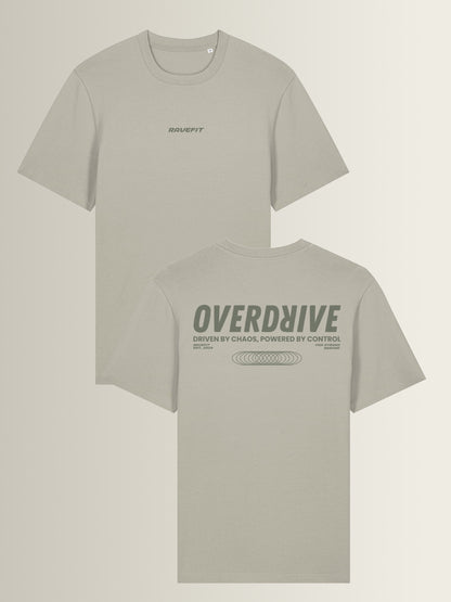 OVERDRIVE - Relaxed T-Shirt Men Stone