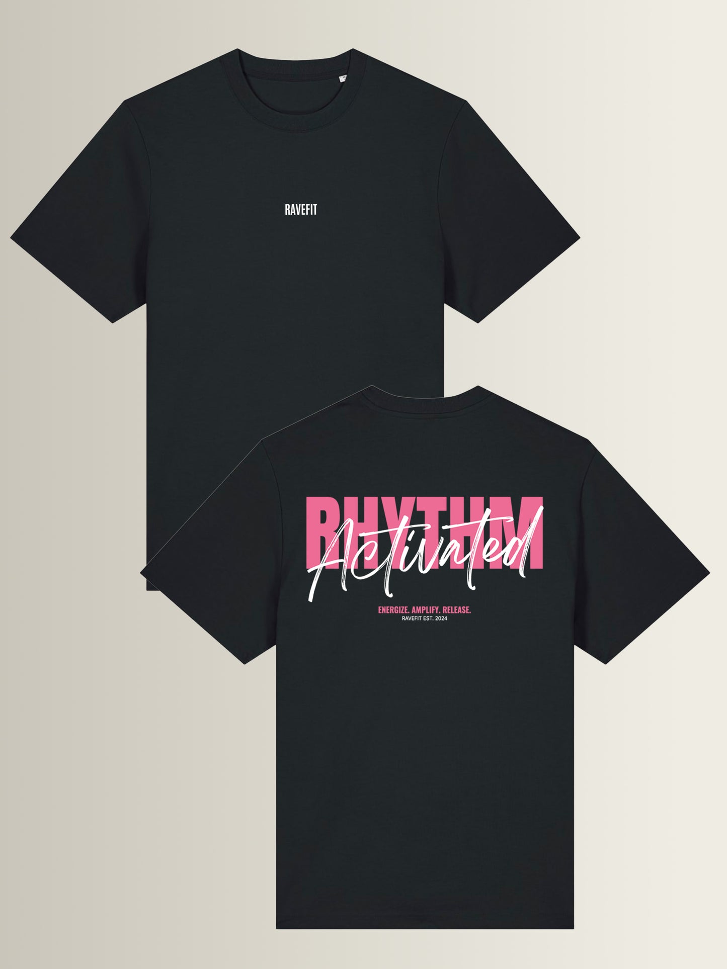 Evolution Neon Pink – Oversized T-Shirt Women