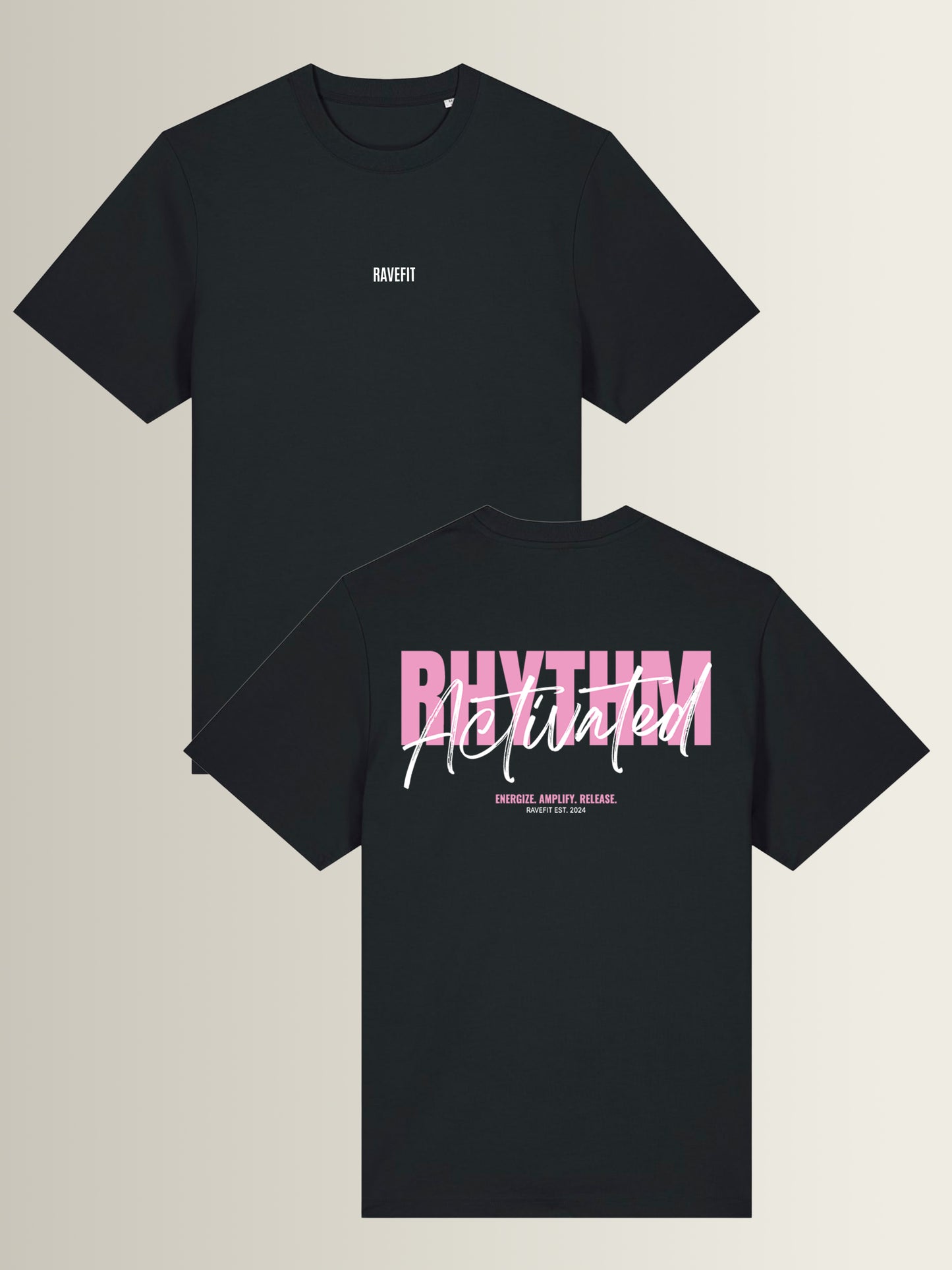 Evolution Neon Pink – Oversized T-Shirt Women
