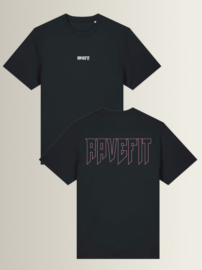 Evolution Neon Pink – Oversized T-Shirt Women
