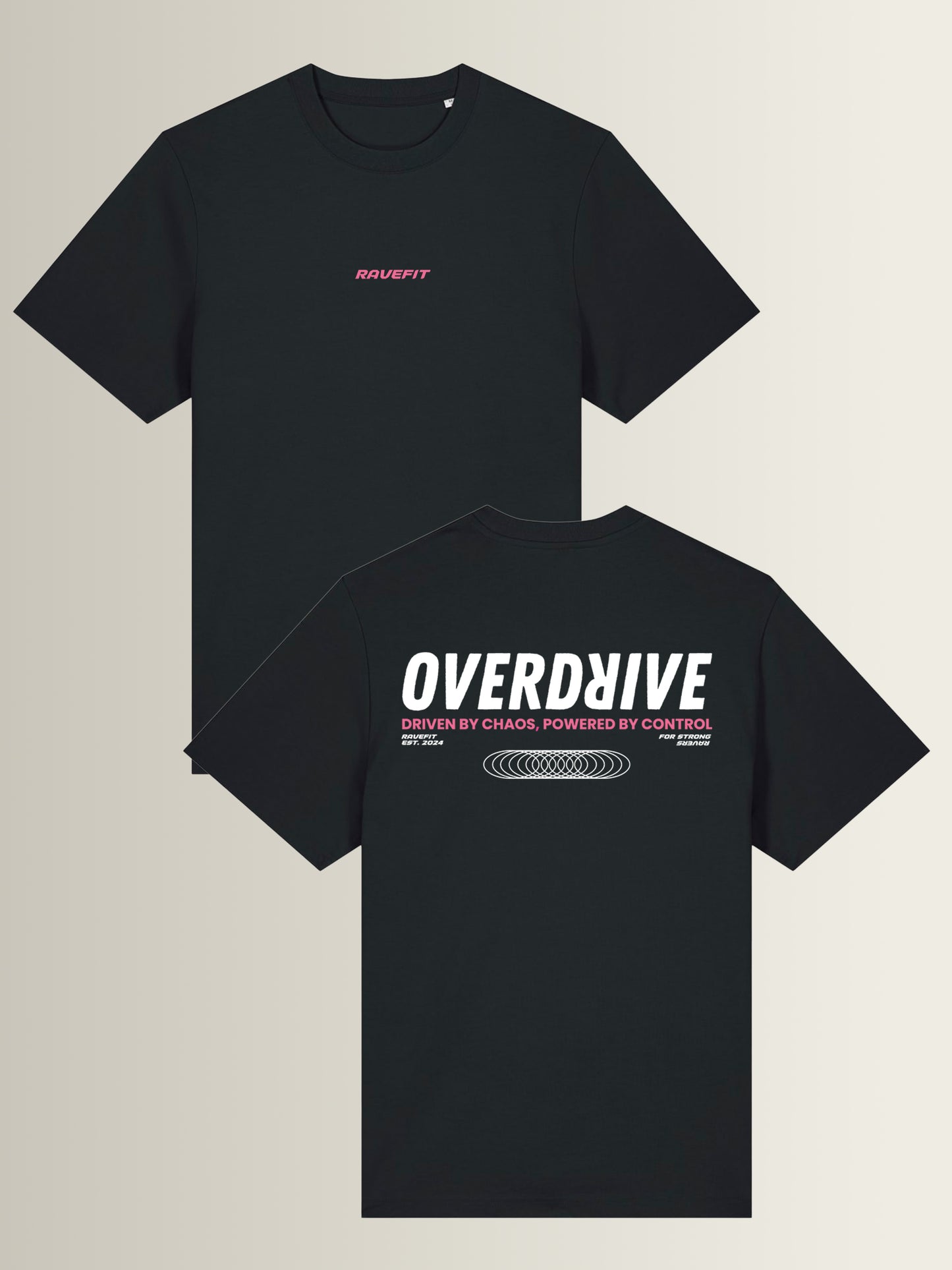 Evolution Neon Pink – Oversized T-Shirt Women