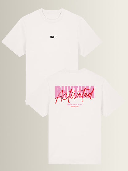 Evolution Neon Pink – Oversized T-Shirt Women
