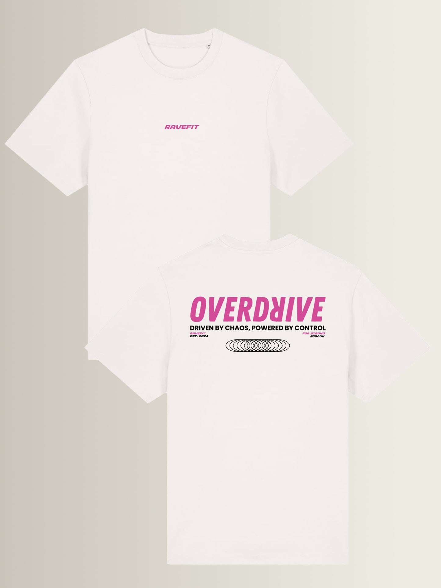 Evolution Neon Pink – Oversized T-Shirt Women