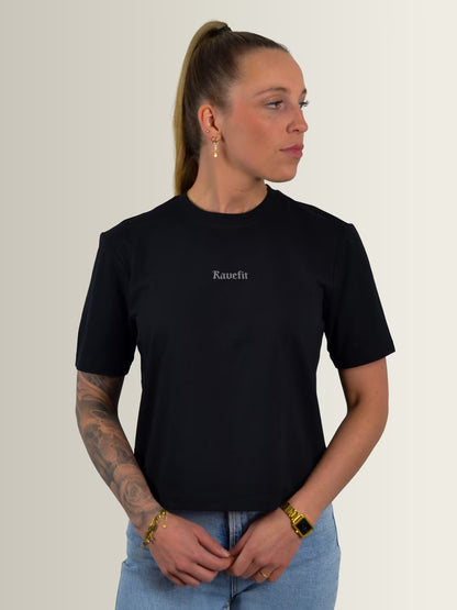 RaveFit® - Box T-Shirt Black - Women