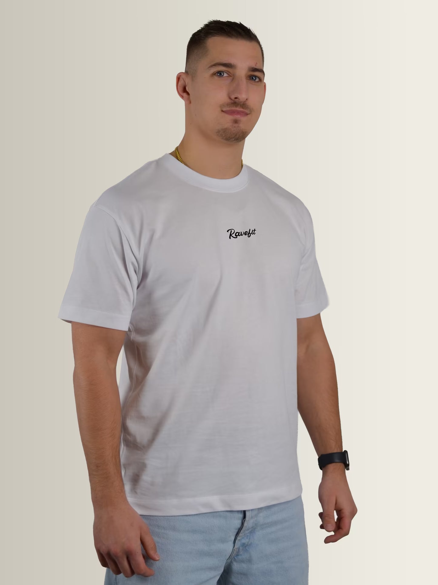 BOUNCE - Graphic T-Shirt White - Men