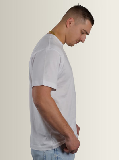 BOUNCE - Graphic T-Shirt White - Men