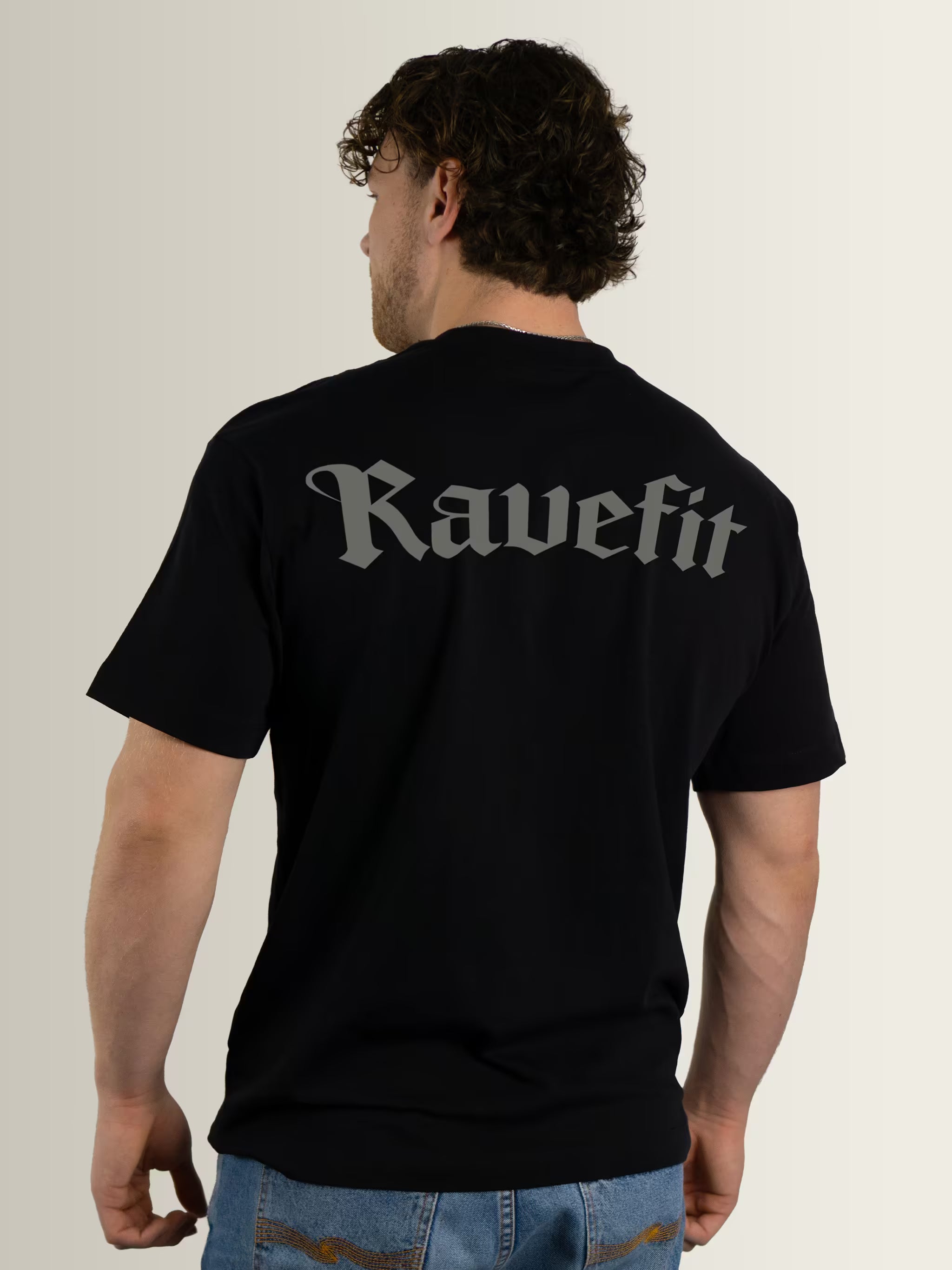 RaveFit® - Relaxed T-Shirt Black - Men