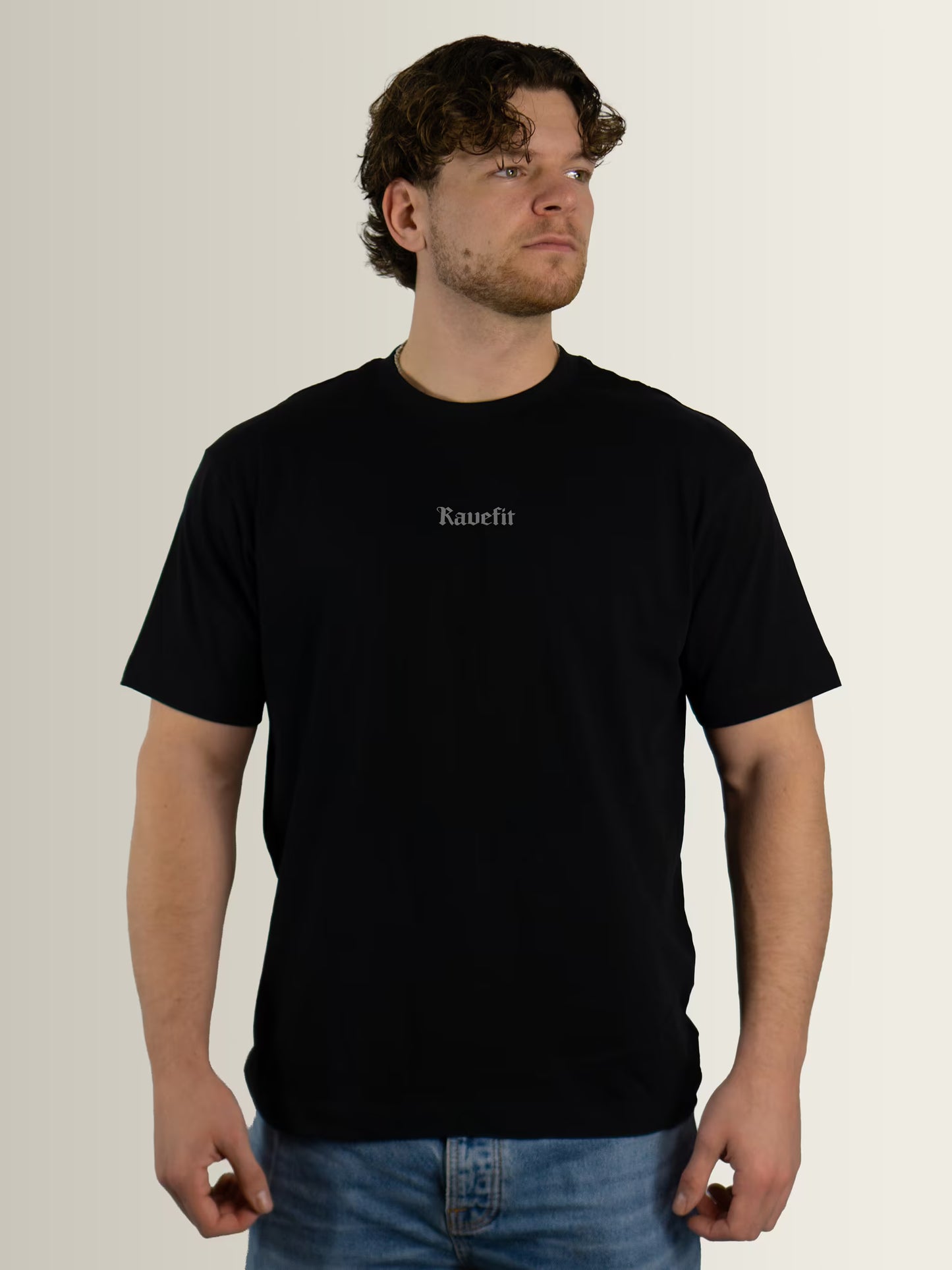 RaveFit® - Relaxed T-Shirt Black - Men