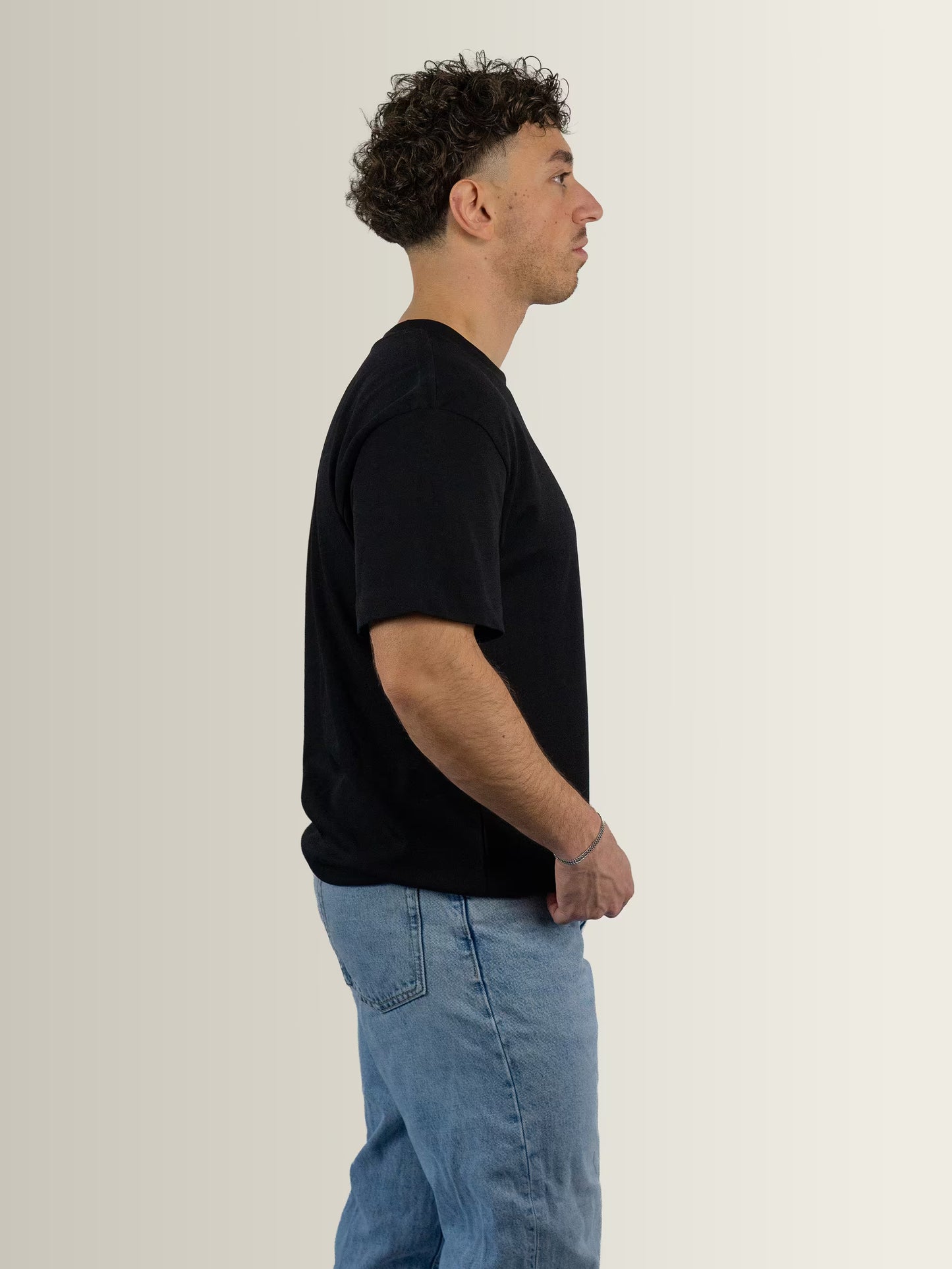 Techno Chrome - Relaxed T-Shirt Black - Men